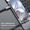 6A 120W USB C To Type C Cable 90 Degree Elbow Phone Super Fast Charging USB To TypeC Data Cord For Samsung Huawei Oneplus