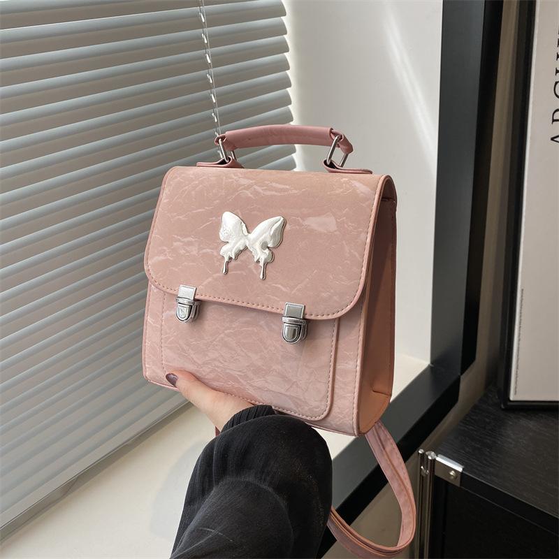Fashion Ins Style Butterfly Backpack Women's New Spring and Summer Fashion Mini Backpack Travel Bag