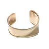 Fashionable, simple, ins style, light luxury, design, curved metal opening, geometric ring, cold wind bracelet