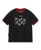 CPGN STUDIO Cats Music Ringer Short Sleeve T-Shirt Black