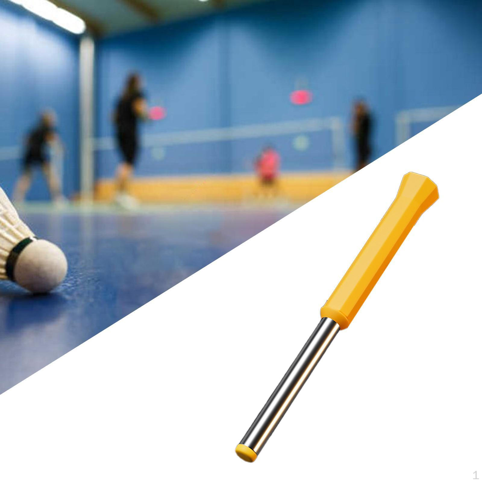 

Тренажер для бадминтонной ракетки Swing Trainer Вспомогательный инструмент AntiSlip Sound Remind Удобный хват Тренировочное пособие Beginners