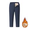 Mountain Outdoor Cotton Pants Men's Winter Warm Graphene Middle-aged and Elderly Plus Velvet Thickened Lamb Velvet Casual Trousers