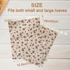 2 Pack Beeswax Bread Bags for Sourdough,Reusable Cotton Beeswax Bag for Homemade Bread,Freezer-Friendly Freshness Preservation Storage To Keep Fresh