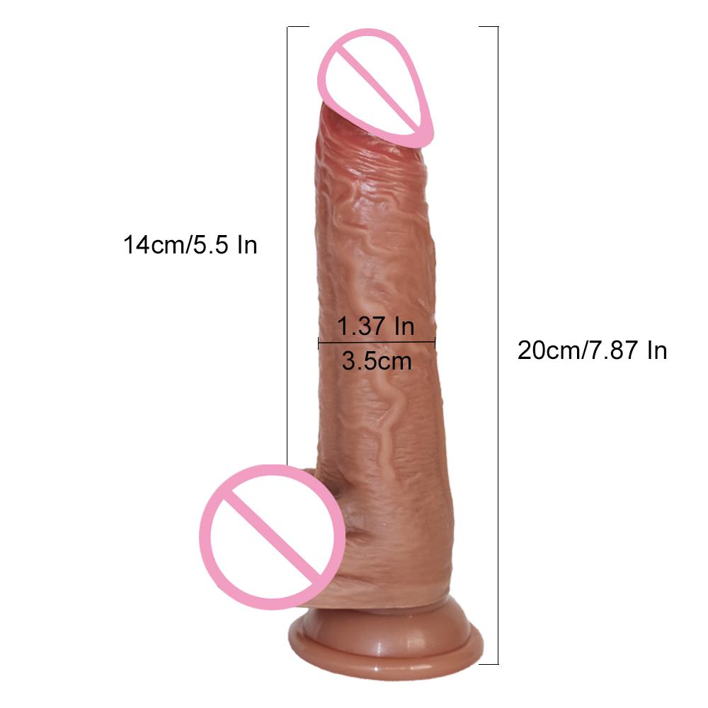 Huge Thick Realistic Dildo Big Penis Double Penetration Anal Plug Vagina Masturbator Fake Dick Adult Sex Toy for Women Sexuales