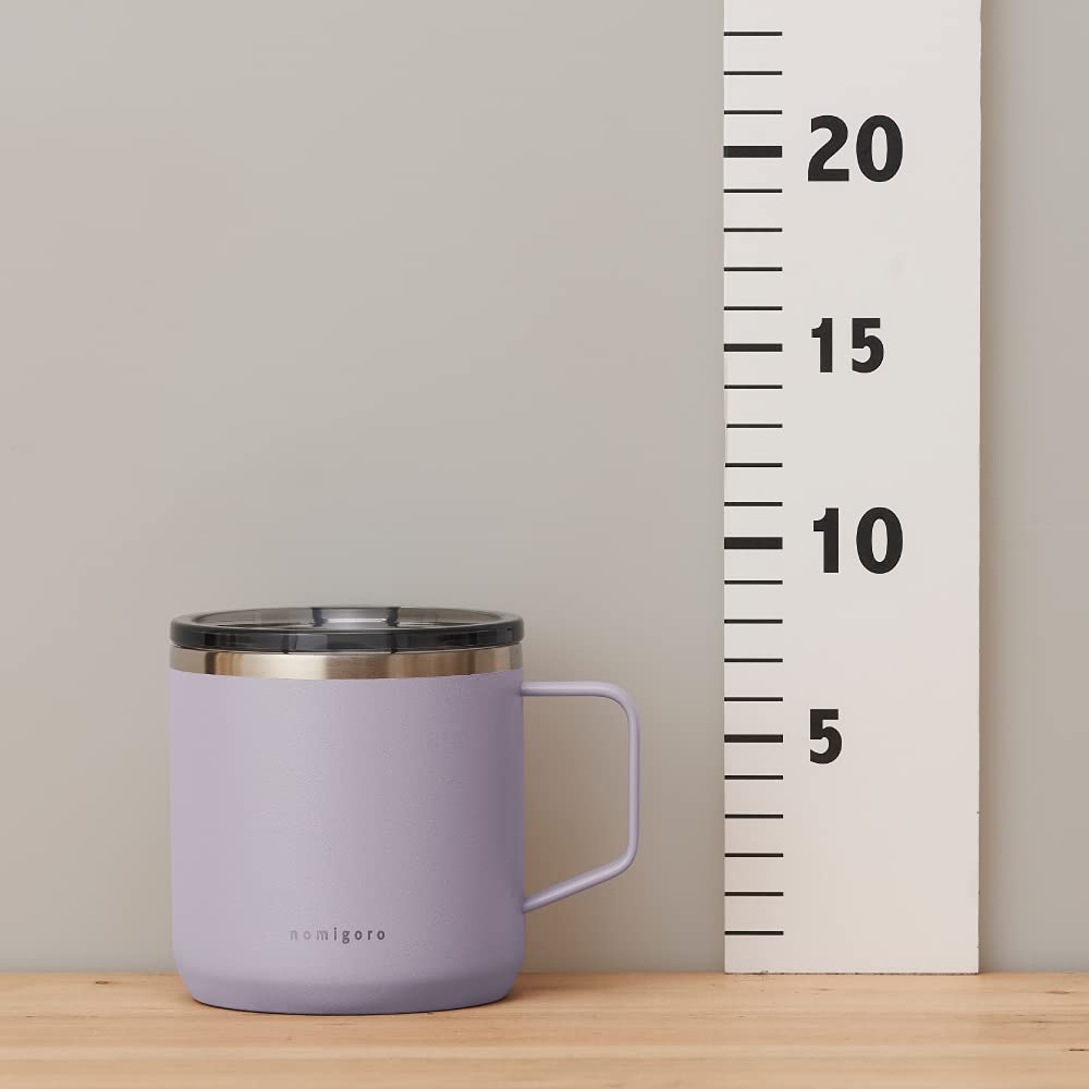 Doshisha Drinking Color Relax Mug, 300ml, Purple,