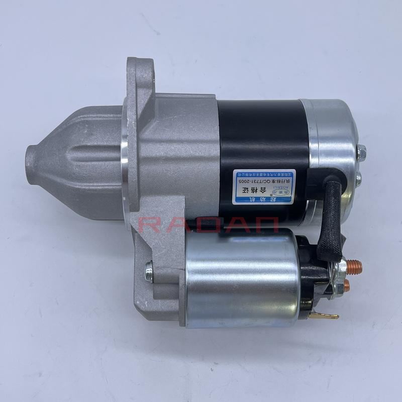 Starter Motor For Baic A115 X25 D20 4A90 4A91 4A92 Engine