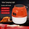 Solar Rechargeable Camping Light with Ultra-Long Battery Life for Emergency and Mobile Use.