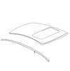 Car Roof Left Right Side Rubber Seal For Acura TSX 2009 2010 2011 2012 2013 2014