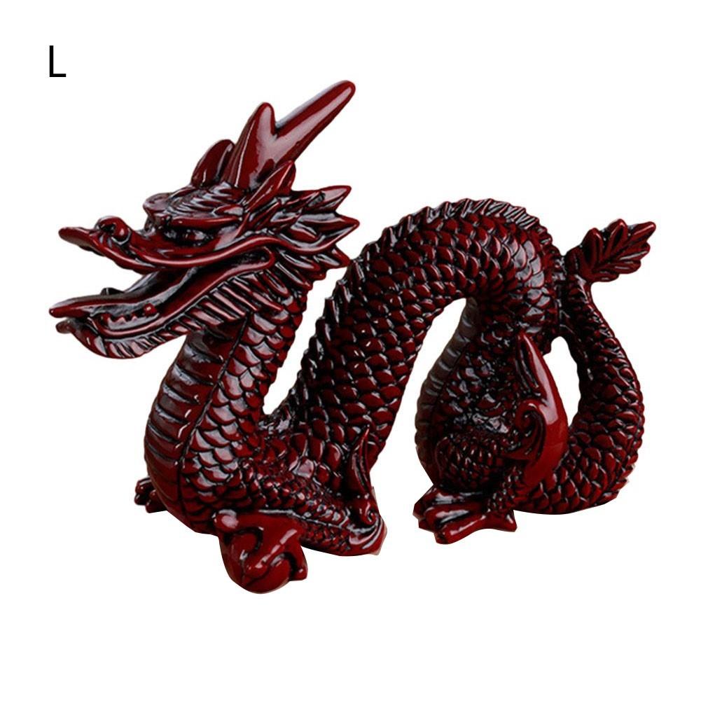Good Lucky Golden Dragon Chinese For Zodiac Dragon Statue Sculpture Desktop Decora