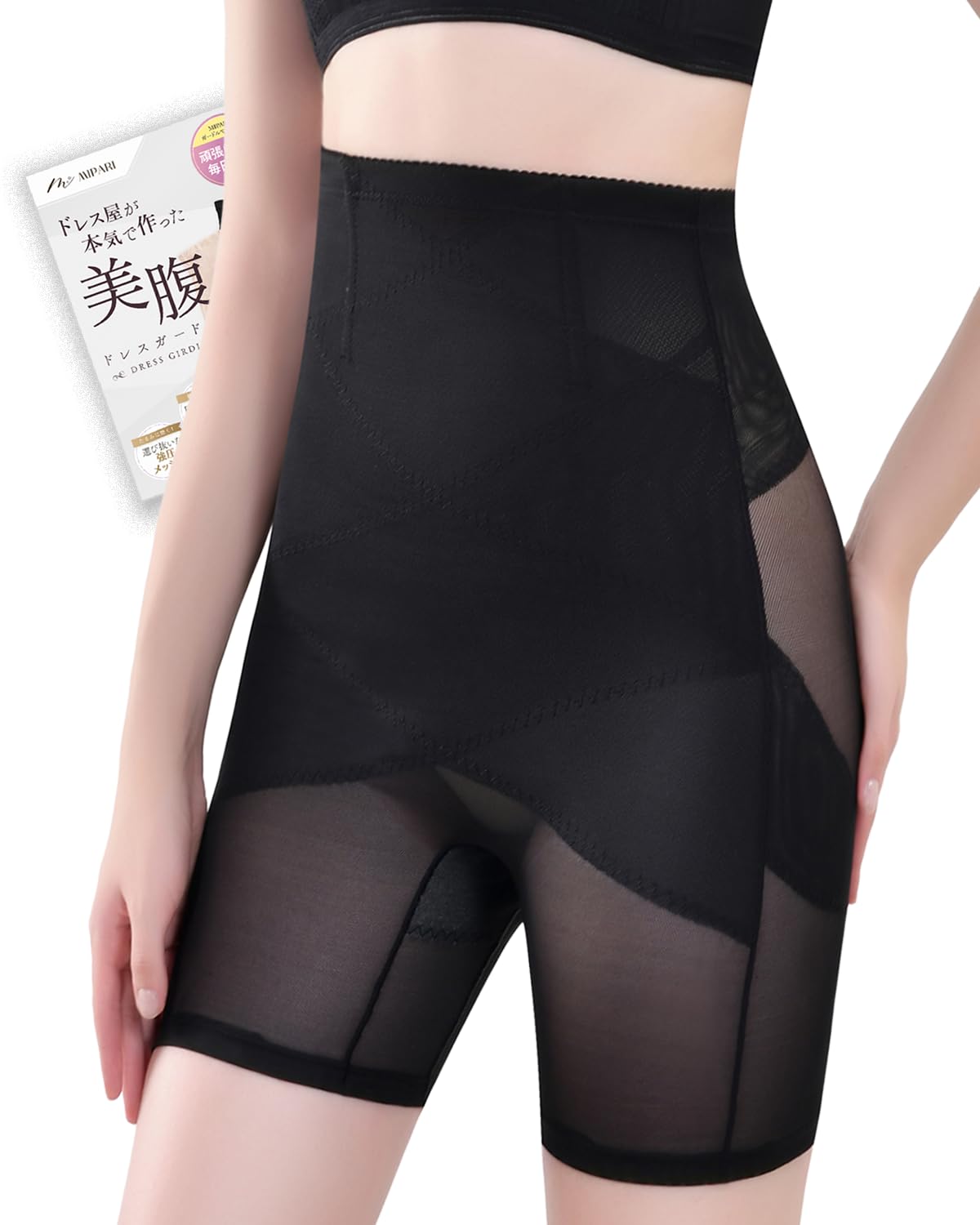 

Красивый пояс для живота, сделанный для подтяжки живота и ягодиц бывшим участником труппы Shiki Theatre Company, ходящим [MIPARI] [Портной] Пояс, Корректирующее белье, С высокой талией, чёрный