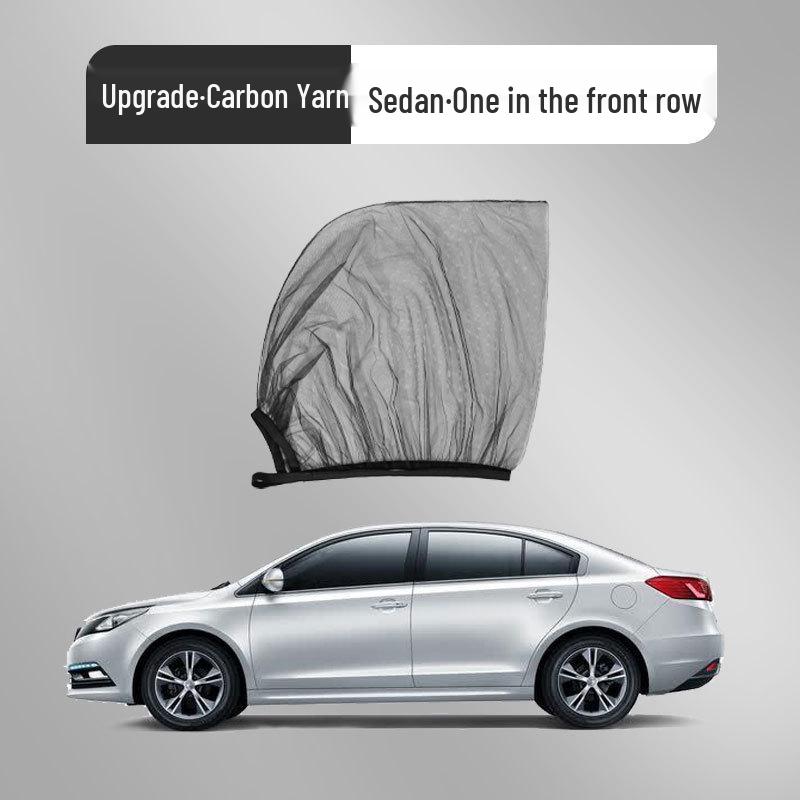 

Москитная сетка-шторка для окна автомобиля - Защита от насекомых, Вентилируемая, Защита от УФ-лучей и жары