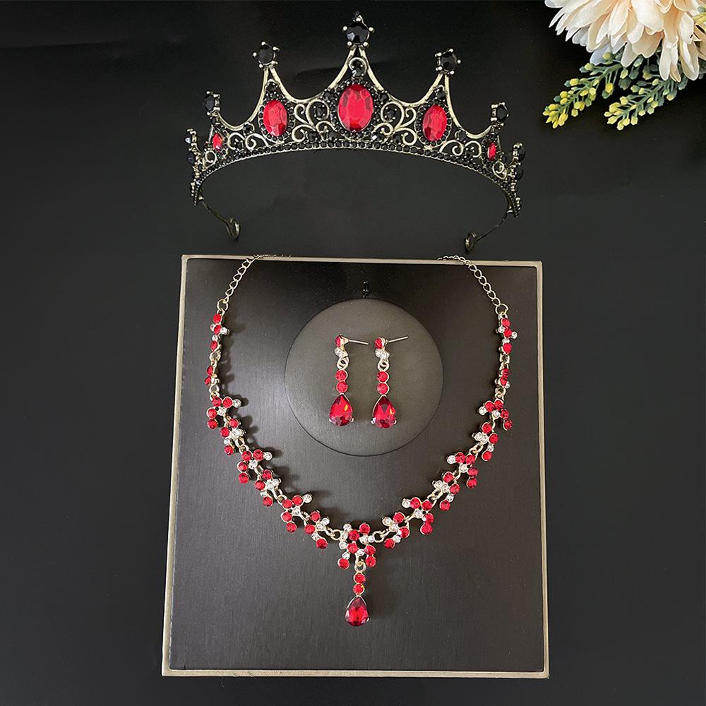 Fashion Crown Headband Alloy Photo Crown Headband Bridal Headwear Wedding Hair Accessories Birthday Party Accessories