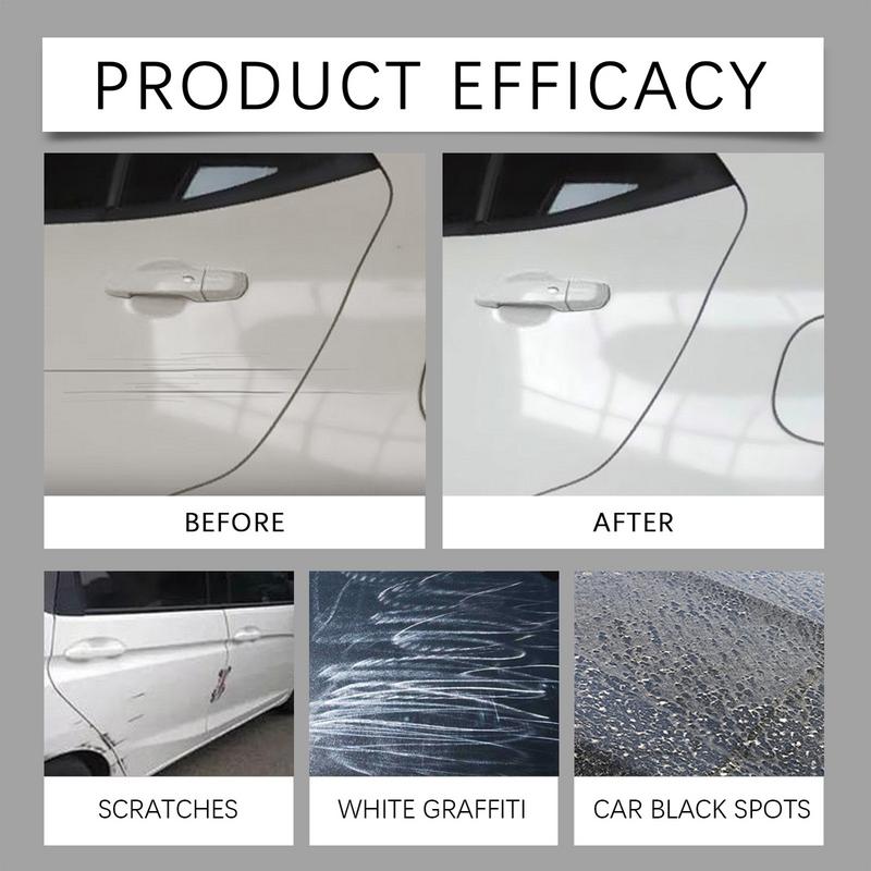 Car Scratch Repair Auto Paint Polish And Renew Kit Car Paint Scratch Repair Wax With Sponge Paint Polisher For Car Paint Shine