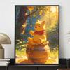 Disney Winnie The Pooh Honey Jar Diamond Painted Mosaic Art Painting Kit Handmade DIY Gift Home Decor