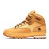 Timberland Euro Hiker Comfortable Leather Shock Absorbing Slip Resistant Durable Mid Top Running Shoes Men Running Shoes Wheat 91566231