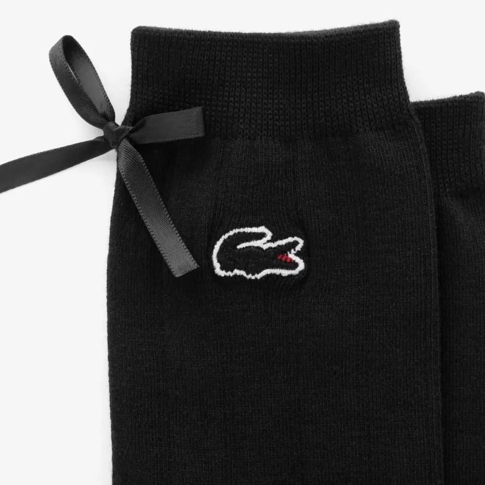 Women's Ribbon Point Scallop Socks RA195E-56G-031