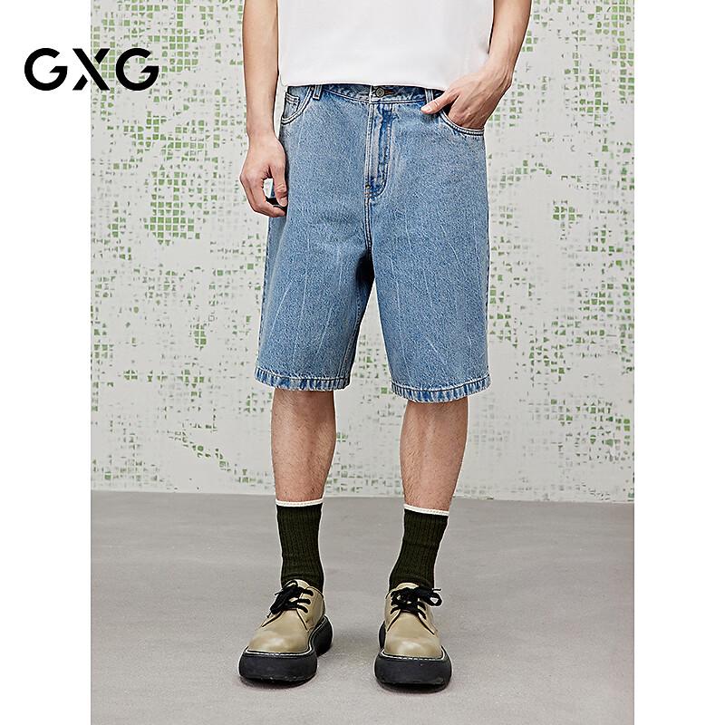 GXG Men s Washed Denim Casual Shorts M
