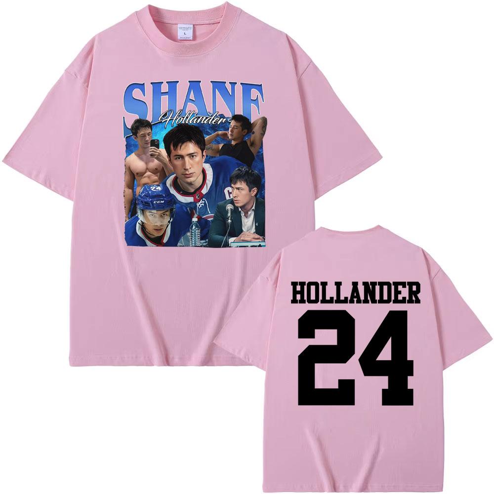 Heated Rivalry Ilya Rozanov Shane Hollander 24 T Shirt Unisex Women Fashion Trend Retro Tee Shirt High Quality Casual Cozy Tshirts