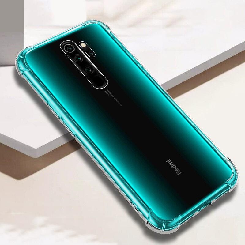 Compatible Redmi Note Phone Case Airbag Transparent (Note 15/14/13/12/11/10/9/8/7/6/Pro/+)