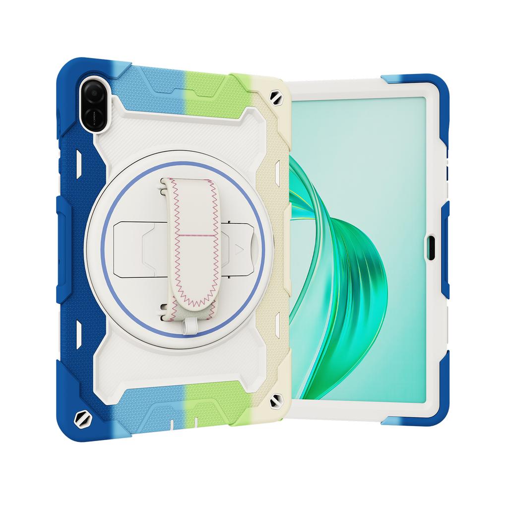 Rugged Case for Huawei Honor Pad 9 8 X9a X8a X8 Pro X9 V7 7 6 V6 MatePad 11.5 11 SE 10.4 10.1 C5e T 10 10S Rotating Stand Cover