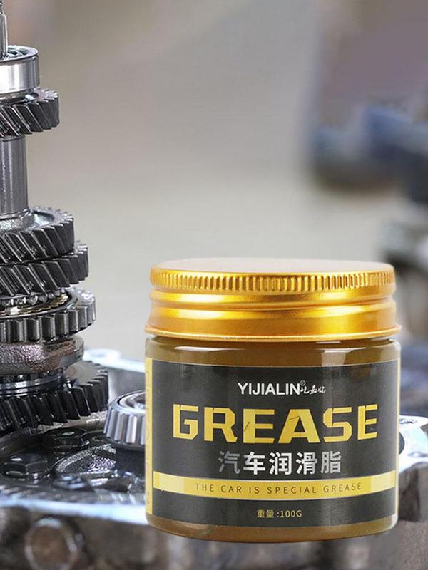 100g Car Bearing Grease Lubricant High Low-Temperature Resistance Yellow Grease Waterproof Auto Hub Bearings Lubricating Oil