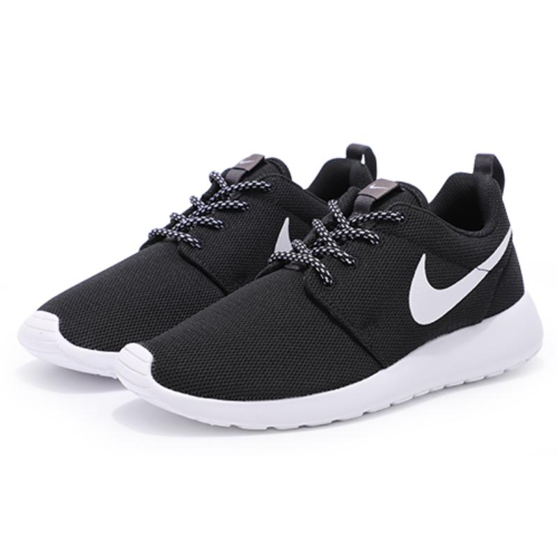 Nike Roshe One Czarne Białe Damskie Sneakersy 844994-002