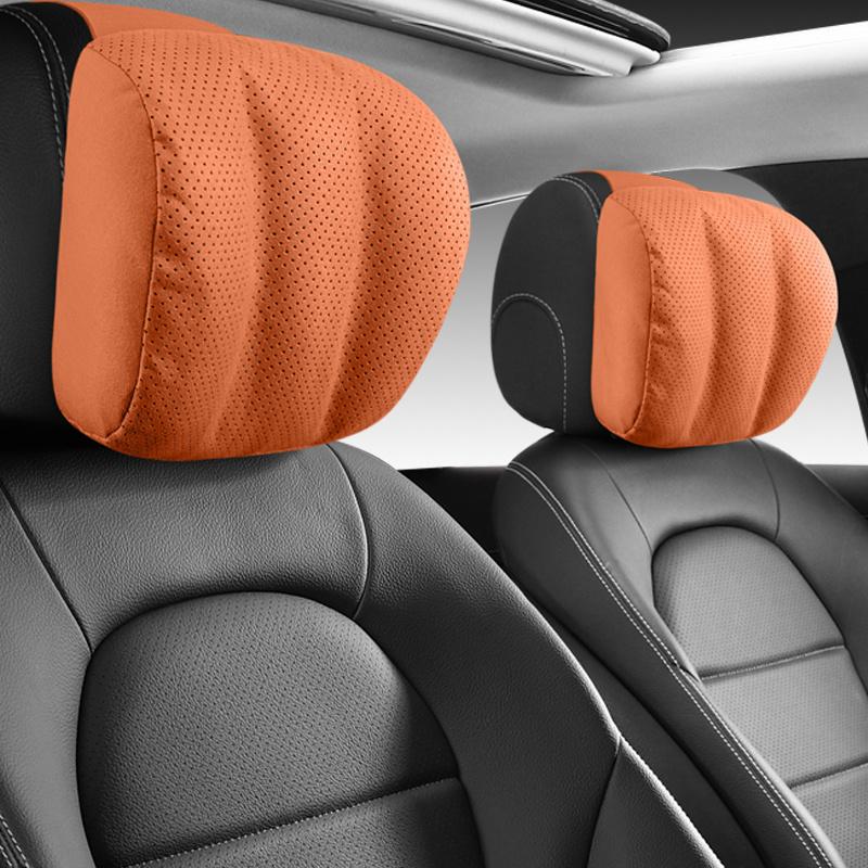 Car Headrest Neck Pillow For Mercedes Benz S-Class Maybach Pillow Auto Seat Driving Travel Head Pillow All Season Universal