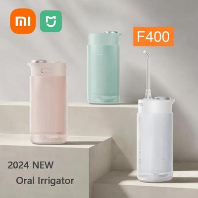 MIJIA Electric Oral Irrigator F400 Portable Water Pick Flosser 200ML 4-Mode Teeth Whitening Cleaner Waterpulse