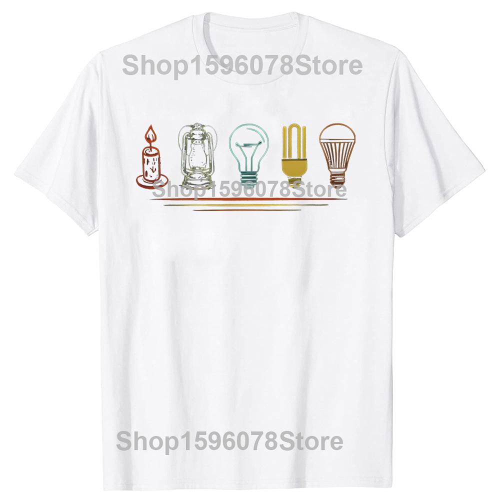 Electrician Powerline Wire Work Vintage T-Shirt Classic Electrical Engineer Tee for Skilled Trades and Powerline Workers