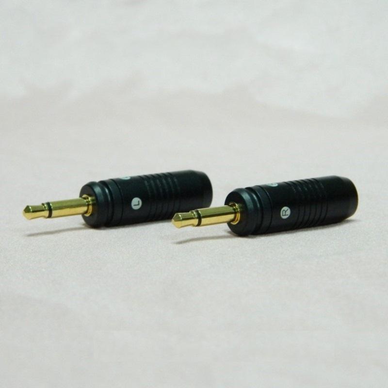 3.5mm Stereo Male Plug Connectors Plug Replacement , Gold Plate Plug for Focal Clear Elear Elex Elegia Earphone