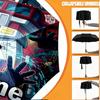 Custom Name Personalized Transformers Print Umbrella, Auto Open Close, 8‑Rib Sturdy Frame, Commute Camping Hiking Use, Birthday Gift