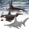 Realistic Sea Life Pvc Model Collection Including Whales Dolphins Sharks And Sea Lions