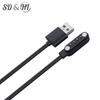 1PC 60CM Universal Smart Watch Charger Cord,Magnetic Charging Cable 2 Pin 4 Pins USB Charger for Smart Watch 7.62mm 4mm 2.84mm