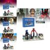 Creative Toilet Man Scene Building Blocks Toy Model With Cards For Imaginative Play
