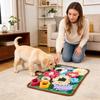 Snuffle Mat For Puppies Foldable Non-Slip Base Interactive Foraging Toy Snuffle Mat For Pets For Training Feeding Licking