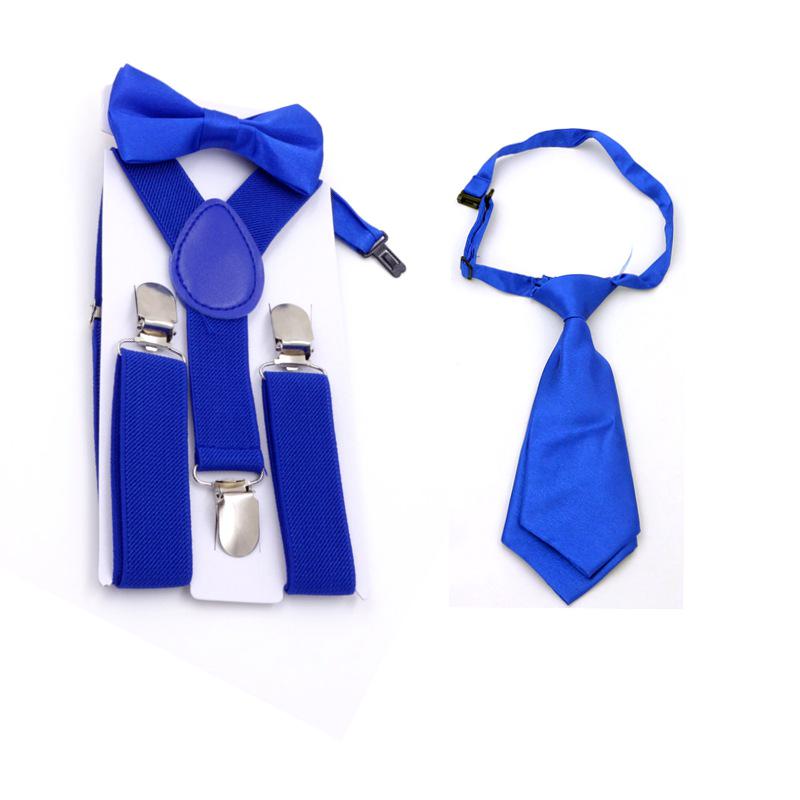 

Kids Solid Color Suspenders & Bow Tie Set for Toddlers