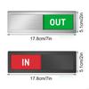 Conference Room Sign With Sliding Panel Door Indicators Slider Signboard For Office And Workplace Use M4YD