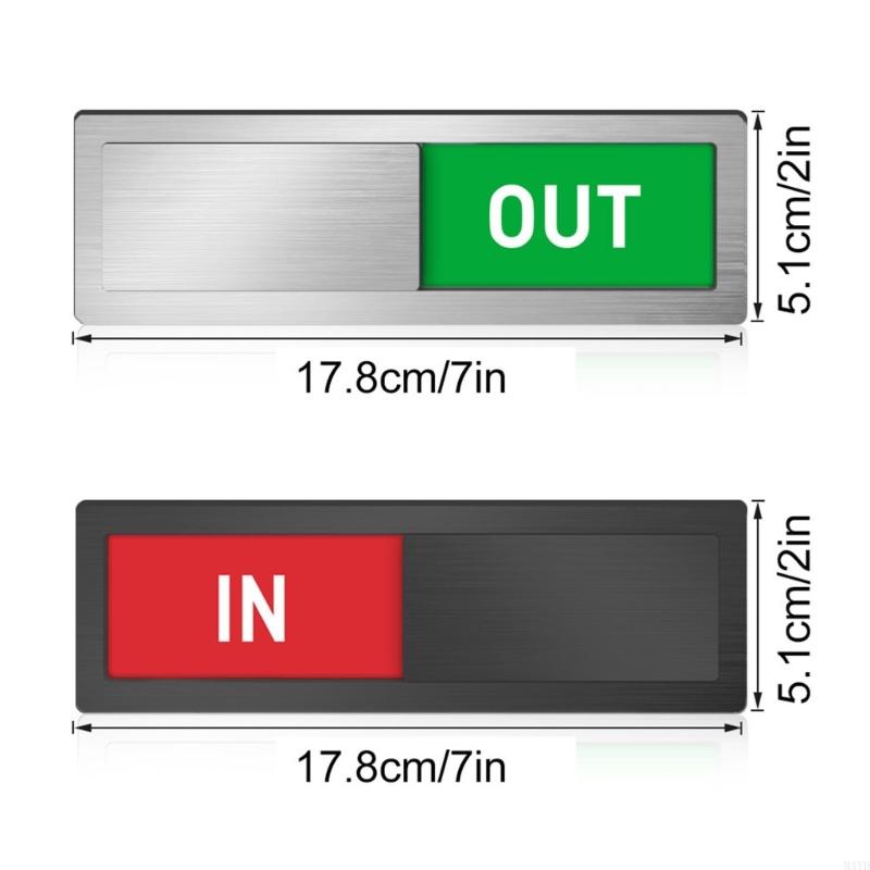 Conference Room Sign With Sliding Panel Door Indicators Slider Signboard For Office And Workplace Use M4YD