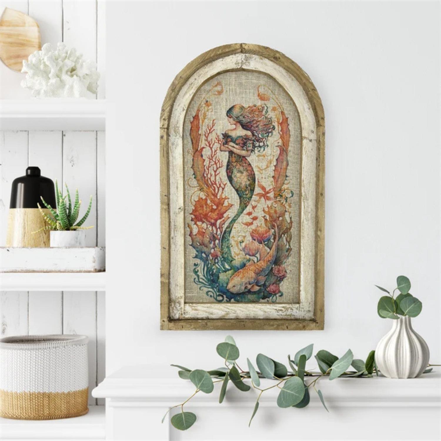 

Деревенский Деревянный Винтажный Декор Стен | Фермерский Арт-Декор для Гостиной, Домашнего Офиса и Детской(12x8 дюймов, 3D с рамкой)