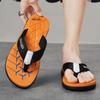 2025 Summer Flip-flops Men's Personalized Outer Wear Beach Shoes Outdoor Trend Soft Sole Non-slip Cool Slippers Men's Trend