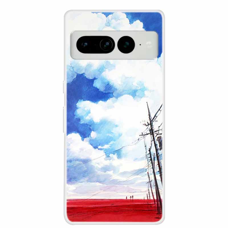 For Google Pixel 7 Pro Case Luxury Silicone TPU Soft Back Cover Phone Case For Google Pixel7 Pro Coque Audio Shockproof Funda