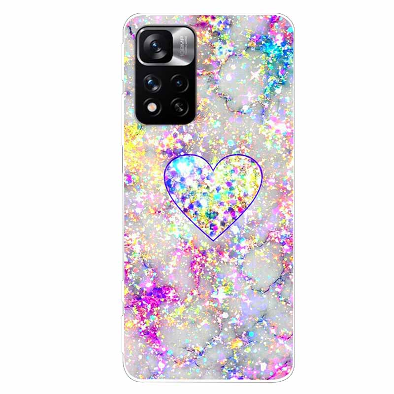 Custodia Per Xiaomi Redmi Note 11 Pro+ 5G Cover Silicone Morbida Cover Posteriore Per Redmi Note 11 Pro Plus 5G Fundas Globale Carino