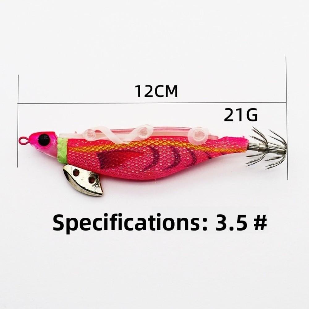 Luminous Design Fishing Hook Lure 3.5# Size Fishing Bait Glow Artificial Lure  Saltwater Fishing