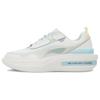New LiNing Future R1 Durable Breathable Low Top Skateboard Shoes Women's White Blue AGLT016-4