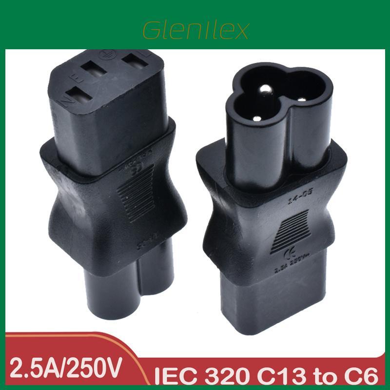 Wa-0102 Meihua Rotary Brand C13 To C6 Power Plug For Internet Cafe Computer Case Pdu Lcd Monitor Modification 250v 10a