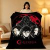 Game C-Castlevania Throw High-Density Short Plush Blanket Soft Skin-Friendly for Sofa Nap Air-Conditioned Room