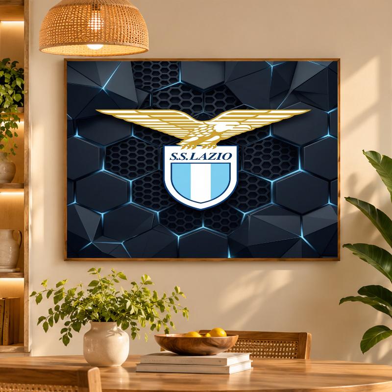 5D Diamond Painting Lazio FC DIY Full Drill Diamond Art Kit Home Decoration