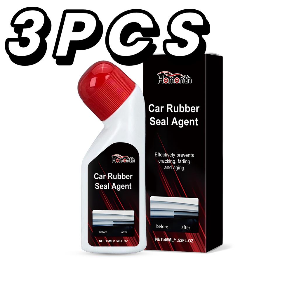 Car Rubber Sealing Strip Restorer Sealing Rubber Curing Restore Agent Back To Black Gloss Renovator Liquid Car Care Cleaner