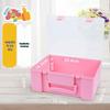 Transparent Rectangular Craft & Storage Box - Small Parts Organizer