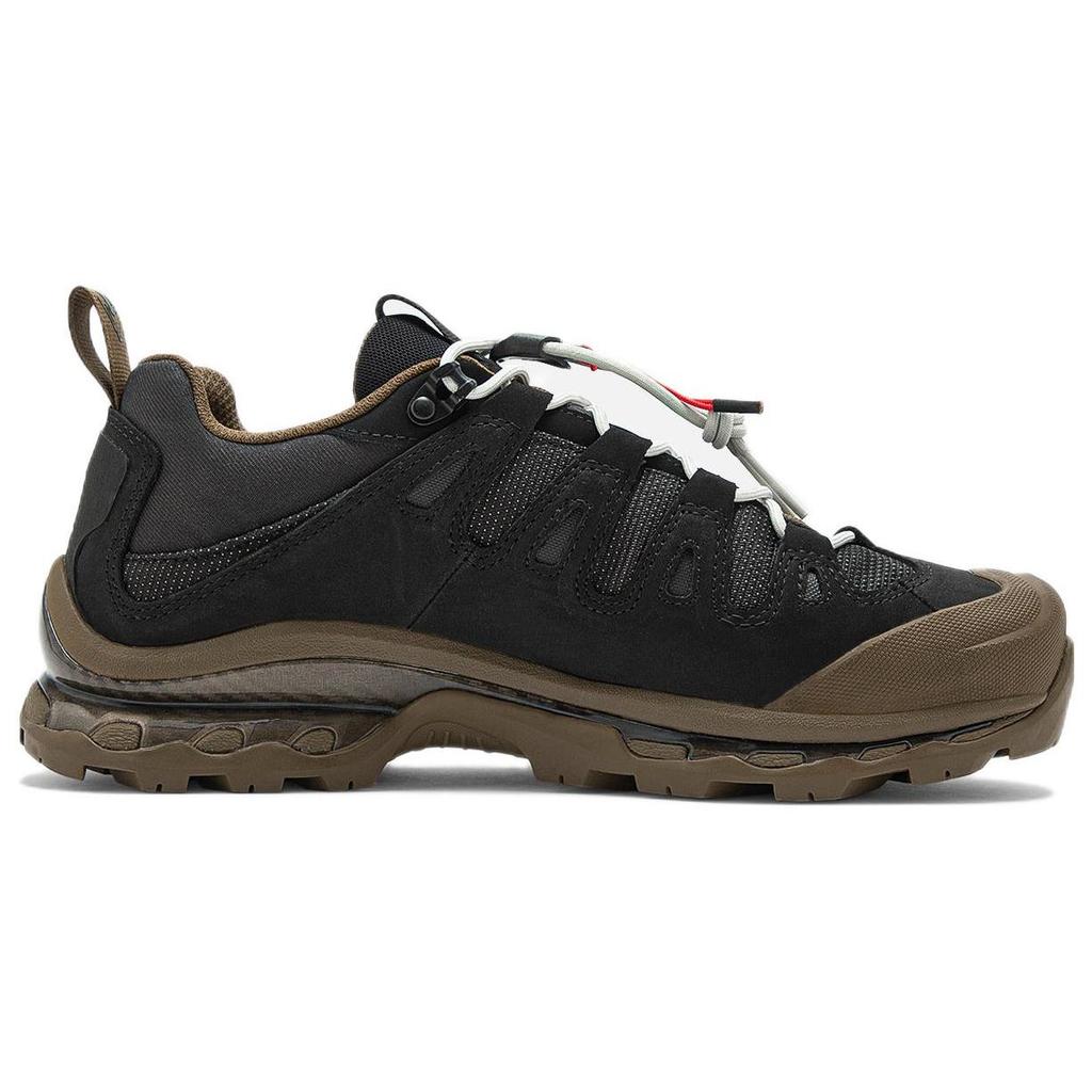 SALOMON Quest Synthetic Leather Versatile Shock Absorbing Non-Slip Durable Low-Top Outdoor Functional Shoes Unisex Shoes Black Brown 416874